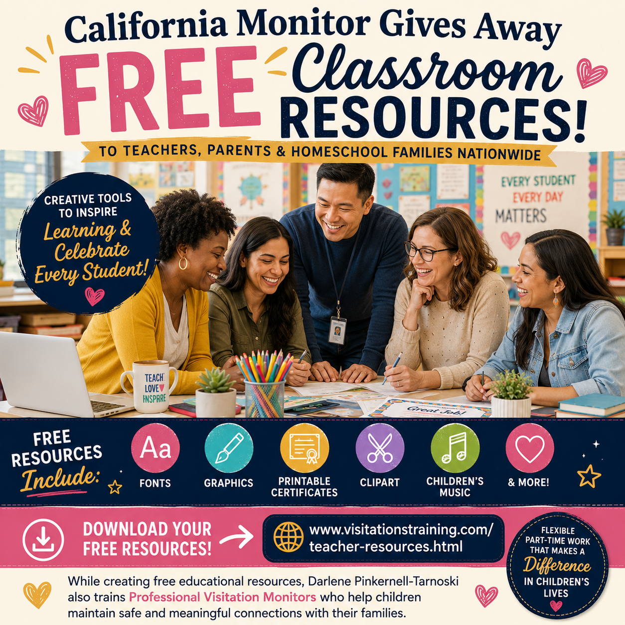 FREE Classroom Resources to Teachers
