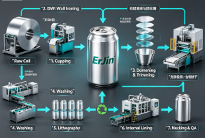 Inside a High-Speed Factory: The Step-by-Step Lifecycle of a Two-Piece Aluminum Can