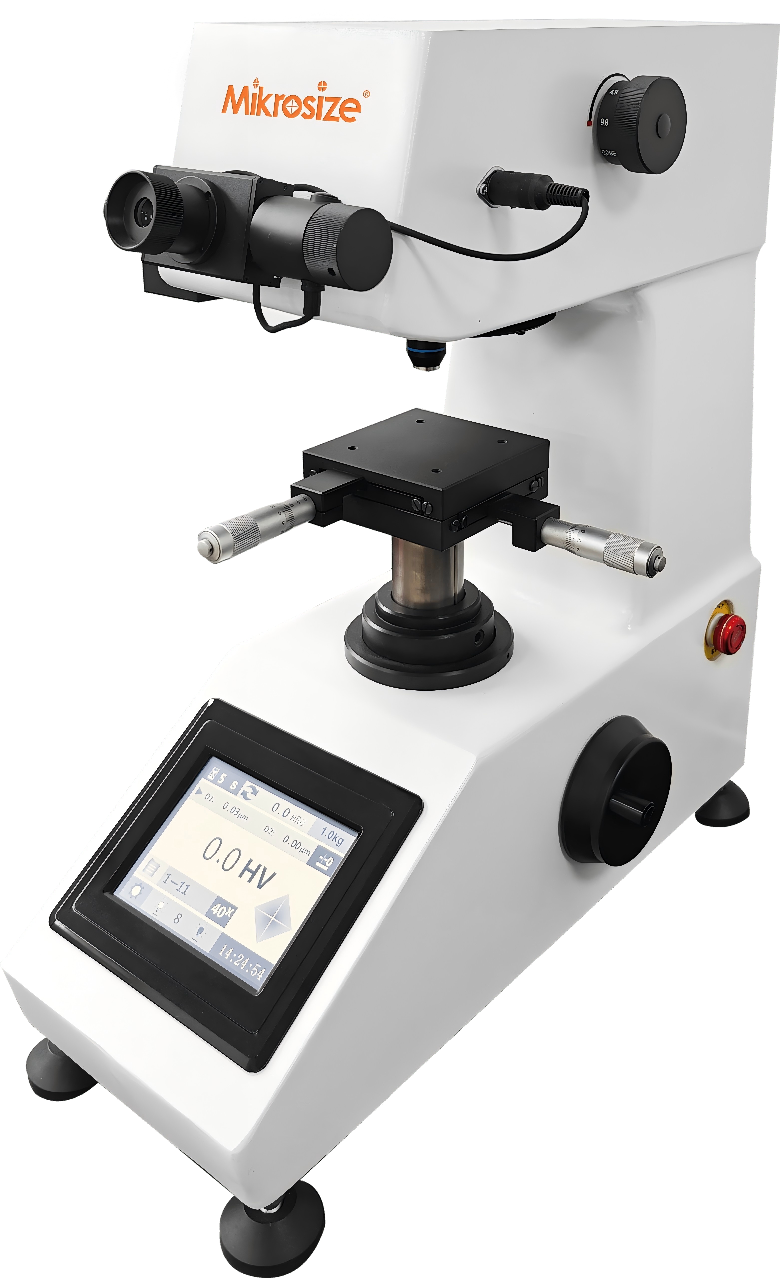mvicky 1000t touchscreen micro vickers hardness tester