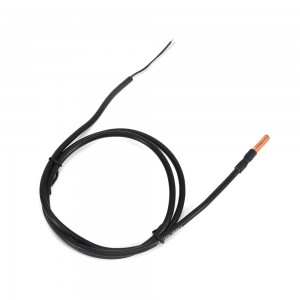 Evergreen Custom NTC Temperature Probe With Black Cable