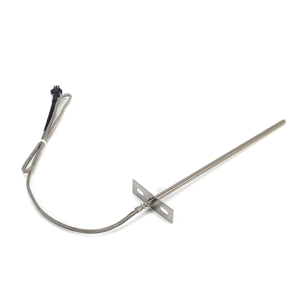 Evergreen Custom 100 Ohm RTD Probe With Braided Cable Evergreen Custom 100 Ohm RTD Probe With Braided Cable