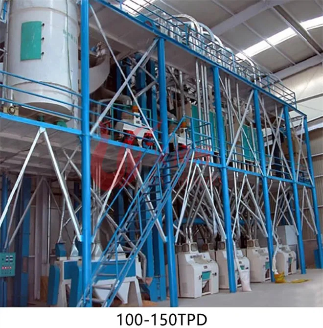100 To 150TPD Maize Processing Line For Capacity Consultation 100 To 150TPD Maize Processing Line For Capacity Consultation
