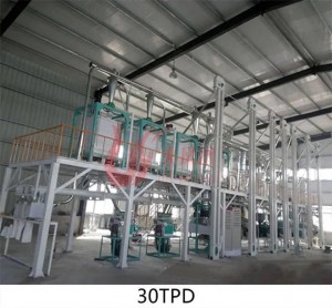 30TPD Maize Processing Plant For Tiered Project Planning