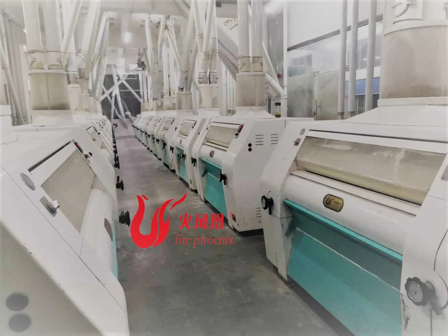 Roller Mills Installed In A Large Maize Production Line Roller Mills Installed In A Large Maize Production Line