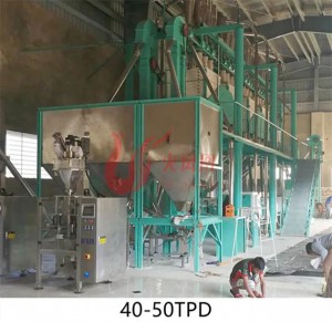 40 To 50TPD Maize Milling Plant For Custom Processing Plans