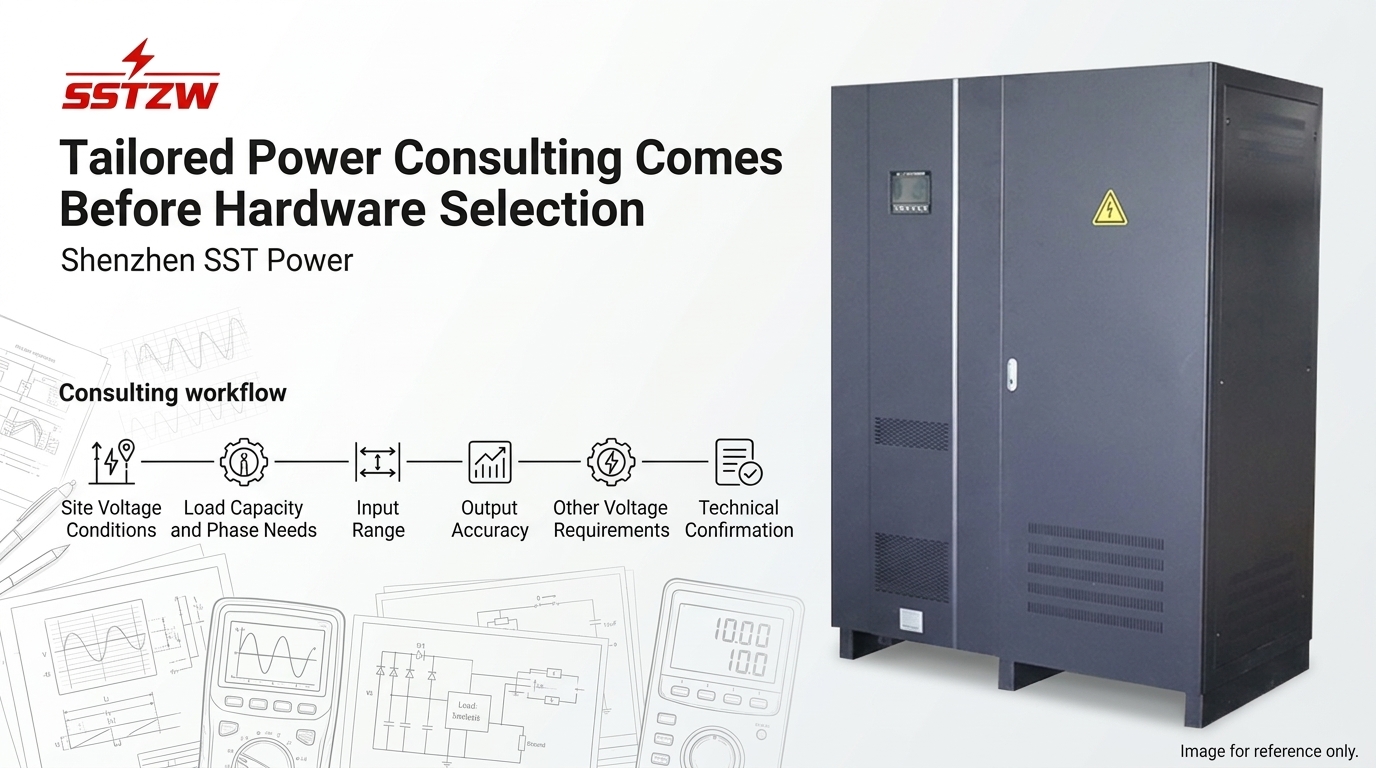 Shenzhen SST Power Tailored Power Consulting Workflow Shenzhen SST Power Tailored Power Consulting Workflow