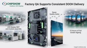 Chipshow Factory Qa Supports Consistent Dooh Delivery