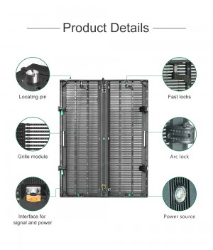 Chipshow C Trans Transparent Mesh Display Details