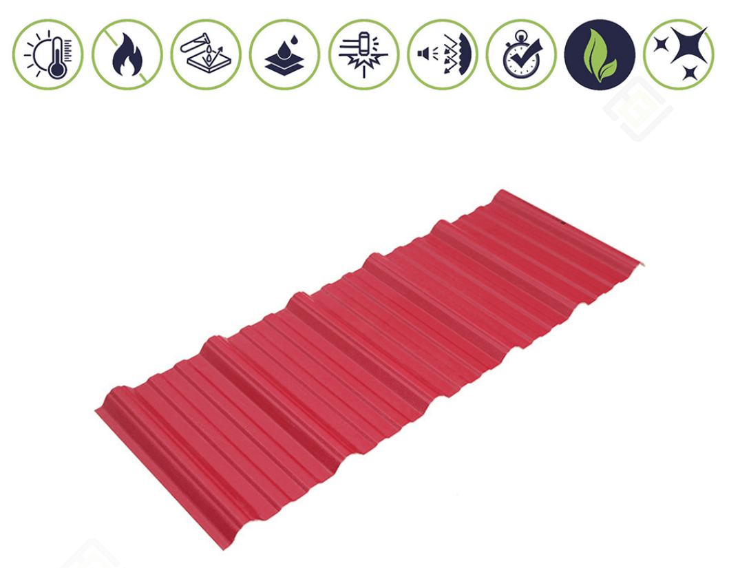 Trapezoidal PVC Roof Sheets Trapezoidal PVC Roof Sheets