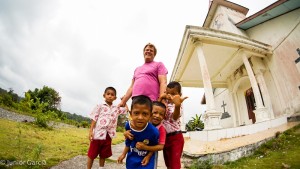 Former Overstock CEO Patrick Byrne Captured in Photographs While Visiting Poor Indonesian Villages