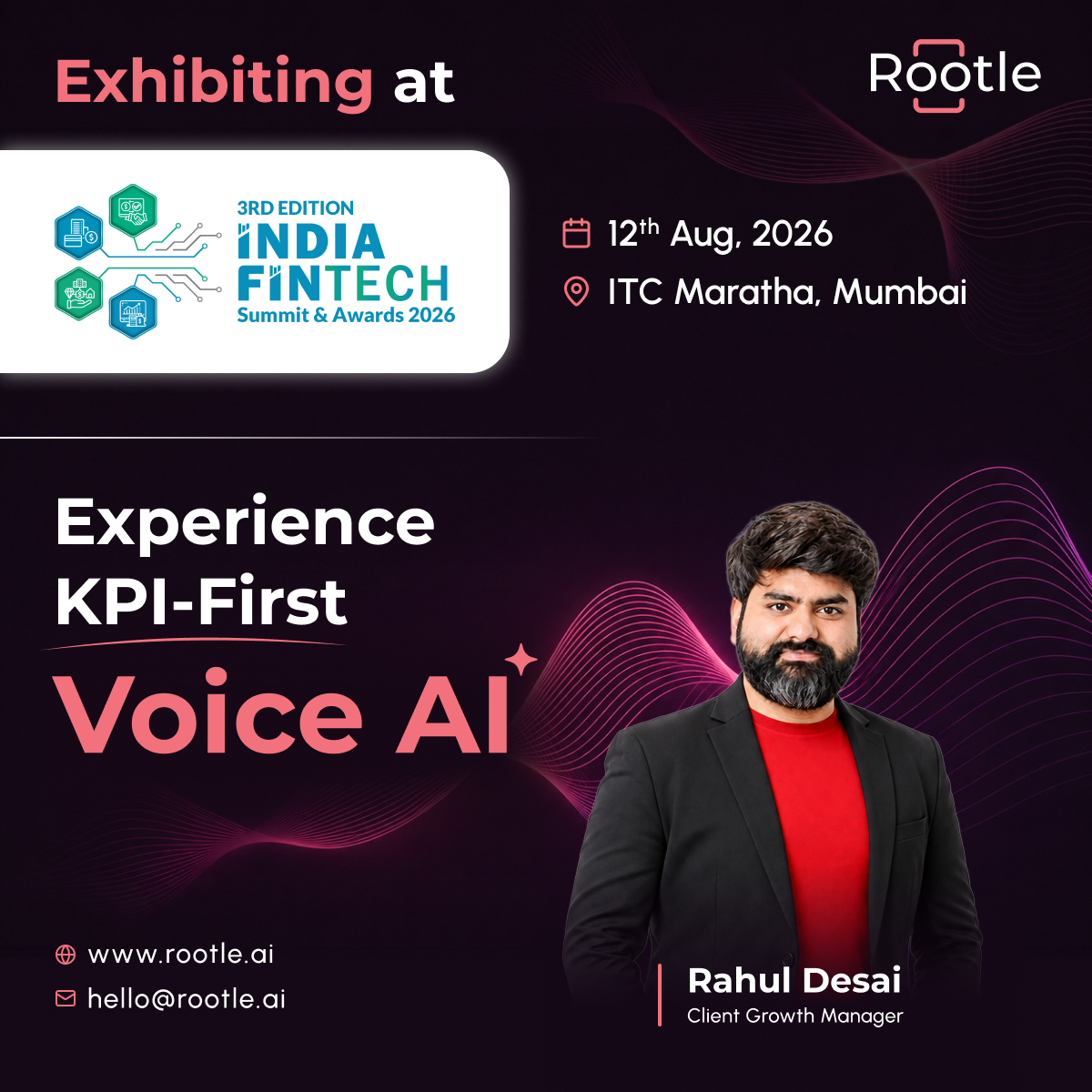Rootle is Set to Demonstrate KPI-First Voice AI for Financial Services at India FinTech Summit – Awards 2026