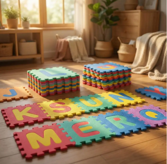 OEM Custom EVA Kids Puzzle Play Mats OEM Custom EVA Kids Puzzle Play Mats