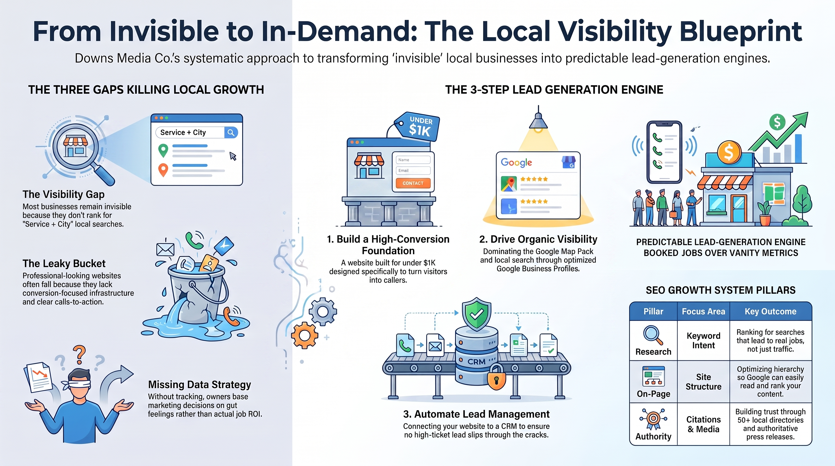 Downs Media Co. Strengthens Local Visibility for Watkinsville-Area Service Businesses