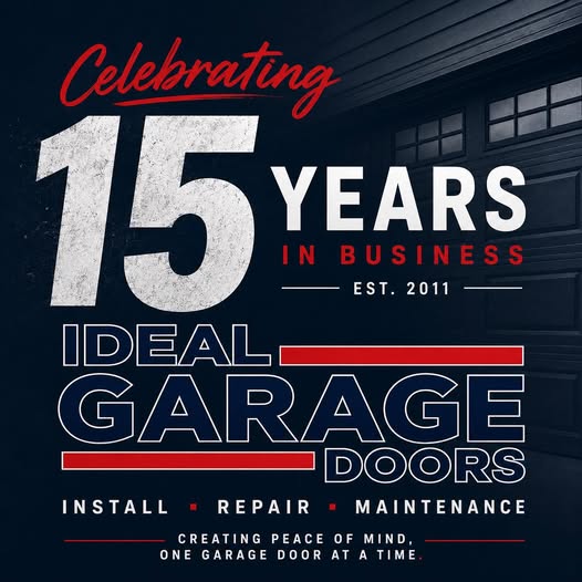 Ideal Garage Doors 15 year Anniversary Charity Donation Ideal Garage Doors 15 year Anniversary Charity Donation