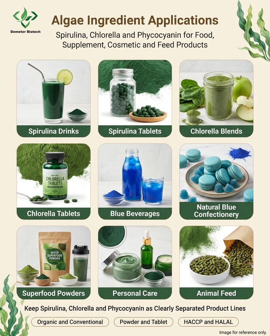Demeterherb Algae Ingredient Applications Demeterherb Algae Ingredient Applications