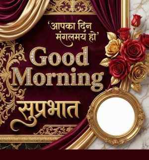 Good morning images in Hindi