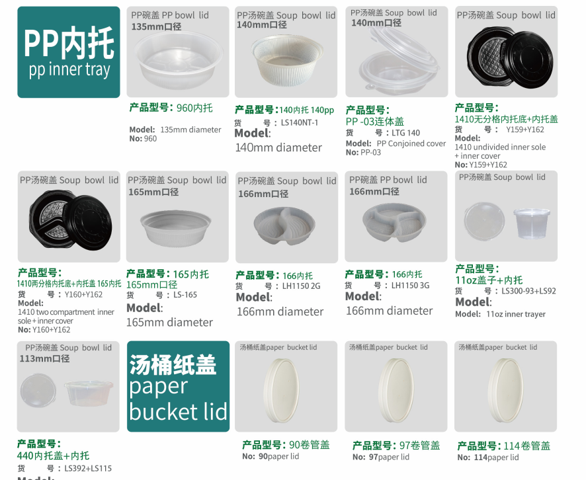 LvSheng Stacked PET Lids 2 LvSheng Stacked PET Lids 2