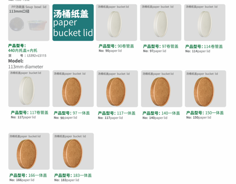 LvSheng Stacked PET Lids 3 LvSheng Stacked PET Lids 3