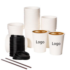 LvSheng Paper Cups With Lids