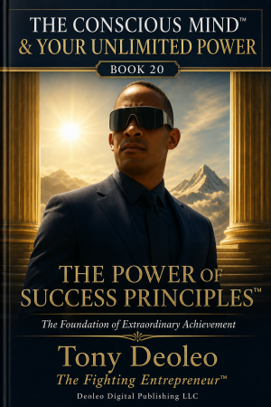 Tony Deoleo, “The Fighting Entrepreneur™,” Releases The Conscious Mind™ & Your Unlimited Power A 25-Book Master Series 