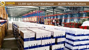 SINSUN FASTENER 12 000 Sqm Smart Warehouse Capacity