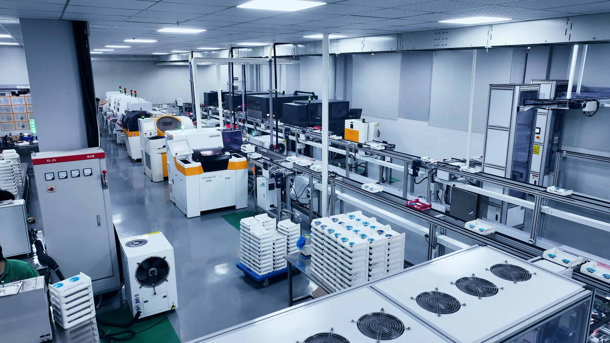 HONGCHEN Optical digital RX laboratory with integrated generating polishing and automated production HONGCHEN Optical digital RX laboratory with integrated generating polishing and automated production