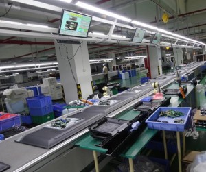 Hongdali Television Assembly Line Table Solution