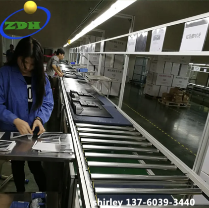 Hongdali Ultra Smooth Roller Conveyor