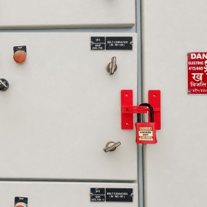 Secure Electrical Panels with Universal Door Lockouts