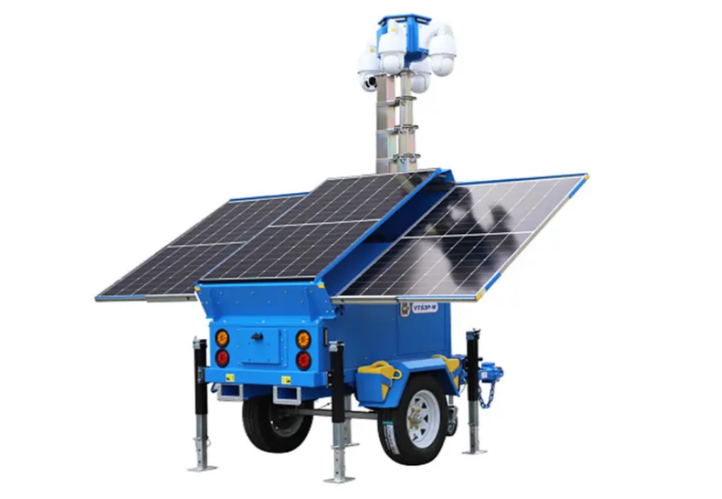 Solar Surveillance Trailer Solar Surveillance Trailer