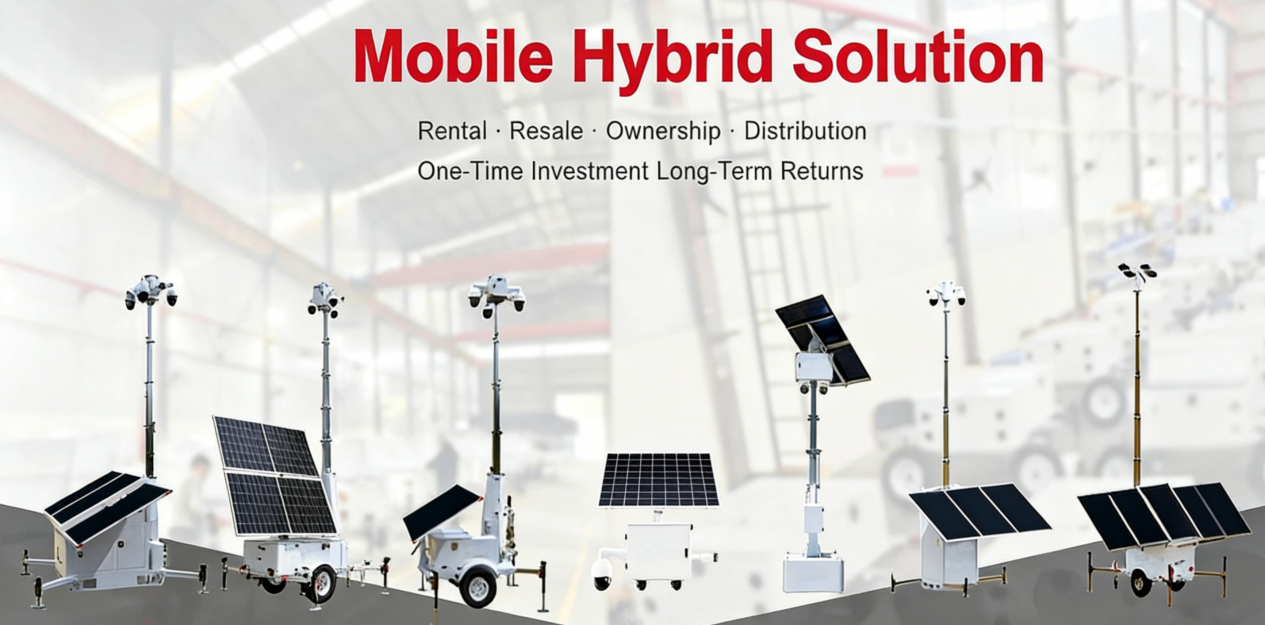 Solar CCTV Trailer Solar CCTV Trailer