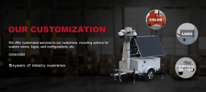 Custom Solar Hybrid Light Tower Exporter RiteVolt Bridging the Gap Between Efficiency and Reliability