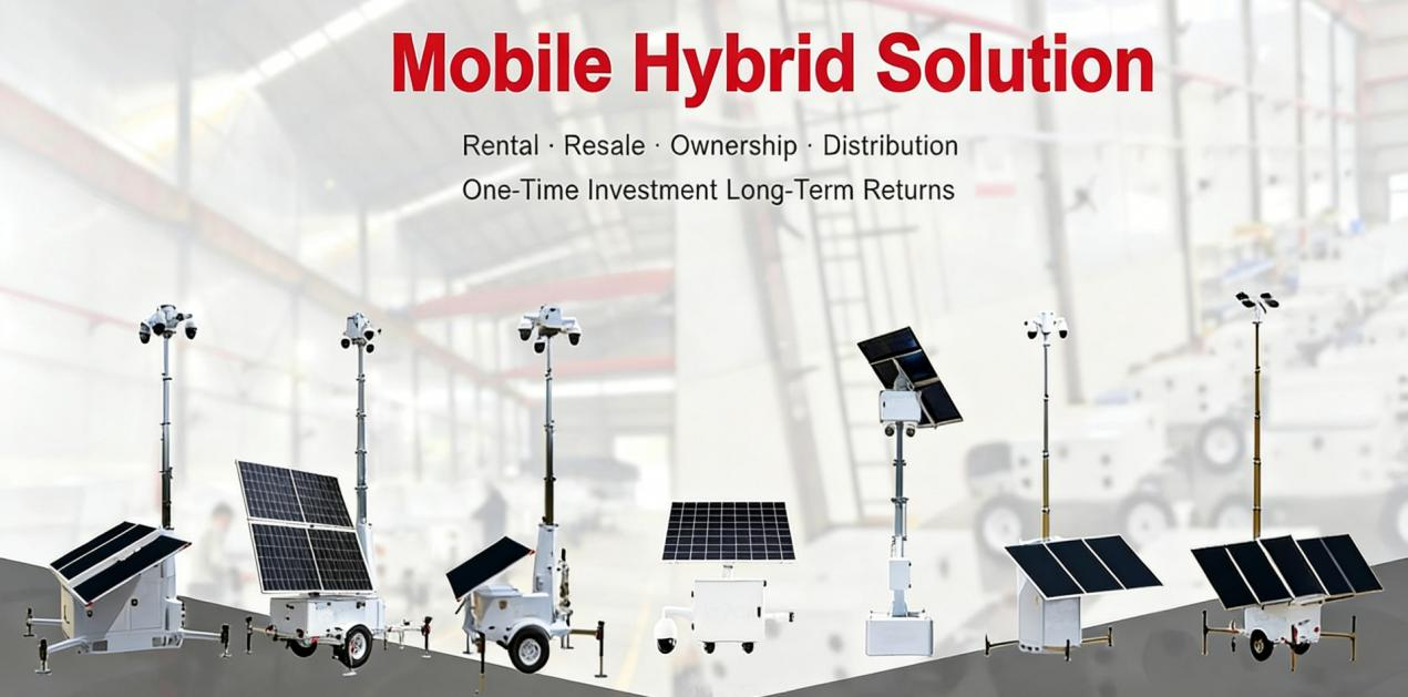 Industrial Mobile Solar Generator Trailer Industrial Mobile Solar Generator Trailer