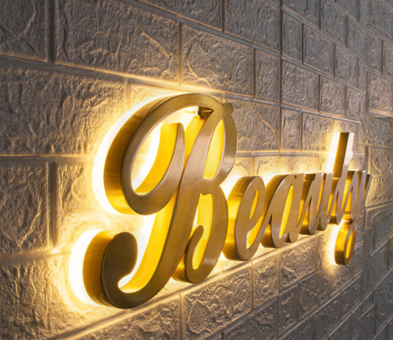 China Best Backlit Letters Sign Manufacturer