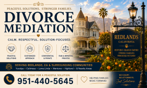 Redlands divorce mediation