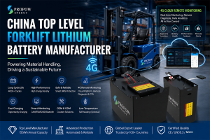 Top 10 Forklift Lithium Battery Manufacturers in China