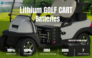 Golf Cart Lithium Battery Large Scale Production
