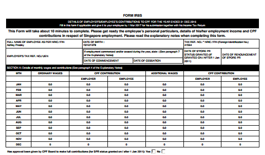 Best Singapore Odoo IR8S report Best Singapore Odoo IR8S report