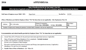 Top Singapore ERP Appendix 8A