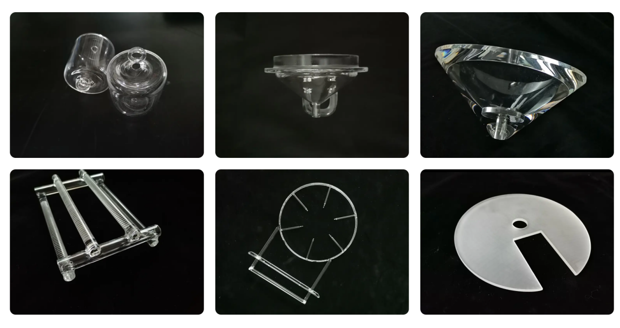 OEM Semiconductor Quartz Glass Components