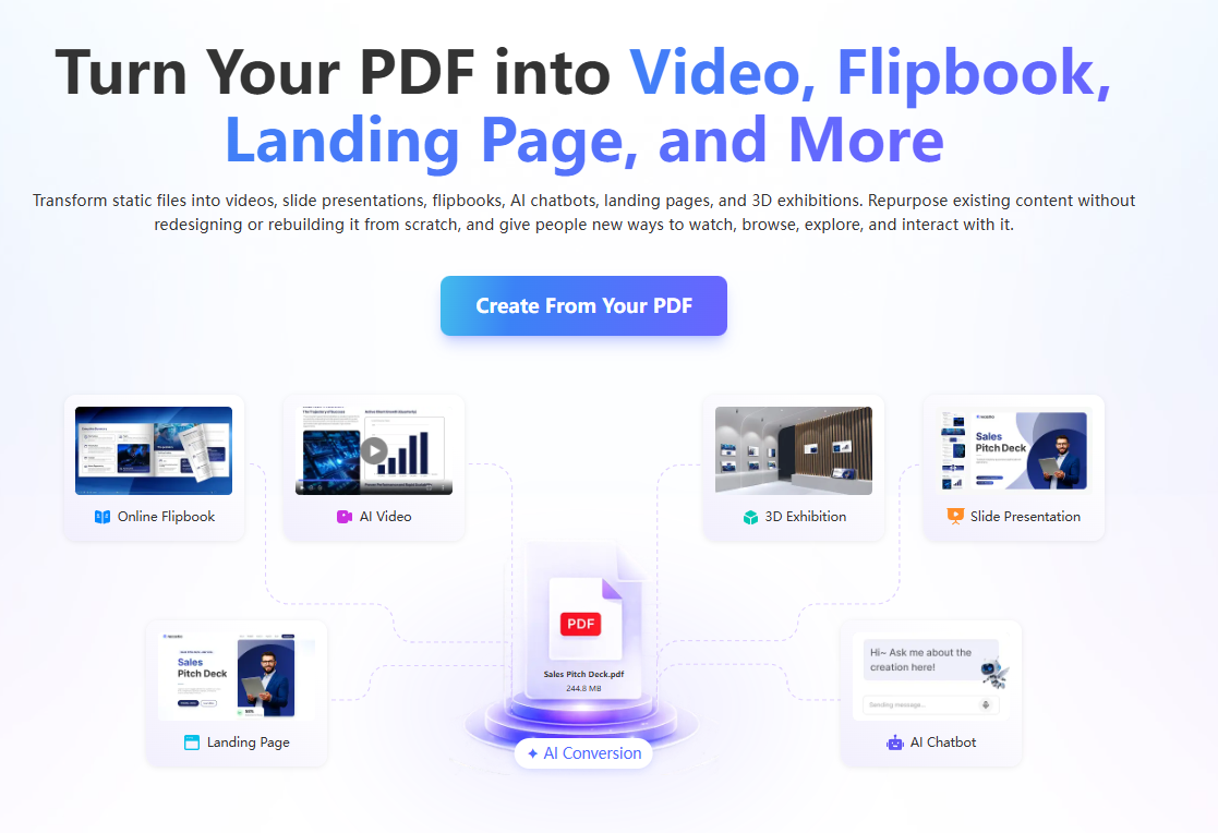 free PDF to video AI free PDF to video AI