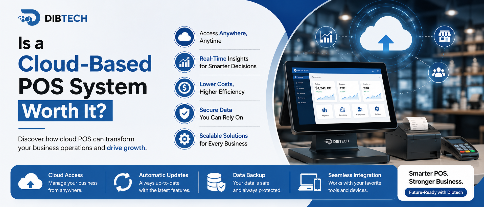 DibTech Launches Cloud-Based POS System to Help Australian Businesses Simplify Checkout and Boost Sales