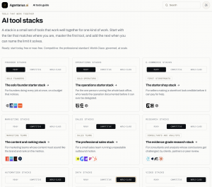 AI tool stacks
