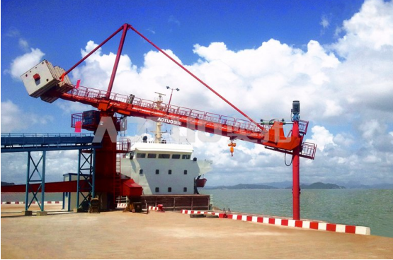 China Leading Efficient Screw Ship Unloader China Leading Efficient Screw Ship Unloader