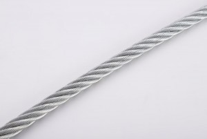 Steel Wire Rope Close Up For Finished Product Quality