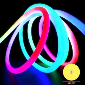 SignliteLED C25 360 Degree RGB LED Neon Flex
