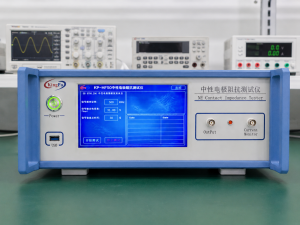kingpo-kp-hf50-neutral-electrode-contact-impedance-tester-left-front-perspective