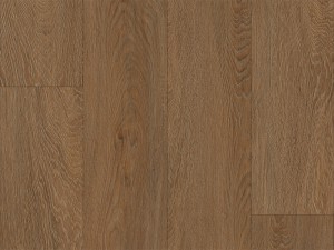 New Stone SPC Flooring Brown Woodgrain Plank Layout