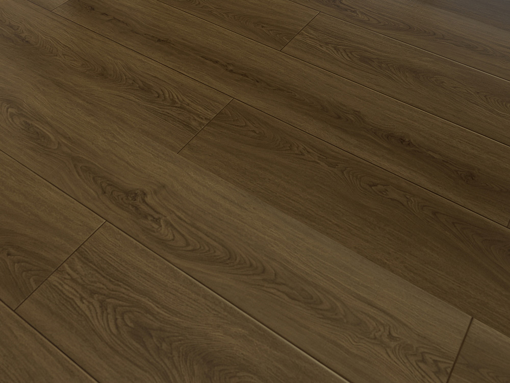 New Stone MFB Flooring Dark Woodgrain Installed Surface New Stone MFB Flooring Dark Woodgrain Installed Surface