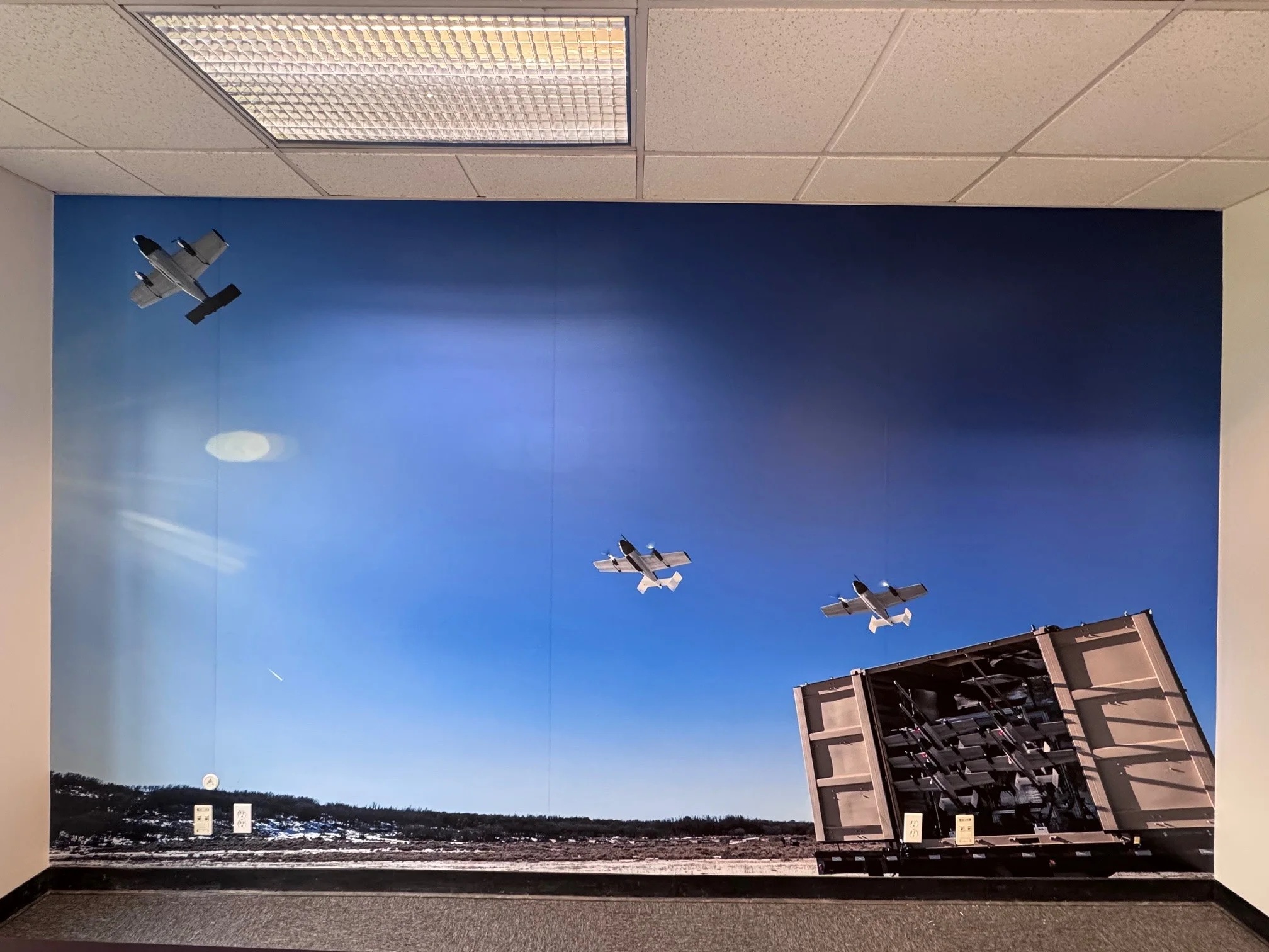DZYNE Technologies M10 Office Wall Graphic DZYNE Technologies M10 Office Wall Graphic